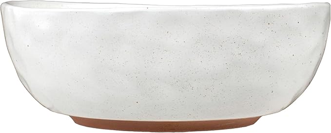 Sango Kaya 16-Piece Stoneware Dinnerware Set – Service for 4 Plate &amp Bowl Set Featuring Rustic Blue Speckled Design for Everyday Dining &amp Entertainment Microwave &amp Dishwasher Safe