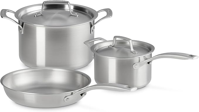 Le Creuset Stainless Steel Essential 5-Piece Set