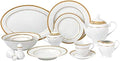 Lorenzo Josephine-57 Piece Dinnerware Set Service for 8
