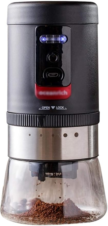 Coffee Maker Removable Small Coffee Machine Fully Automatic Home with Grinder Office Mini Espresso Coffee Maker Stainless Steel Portable Coffee Machine 20240311