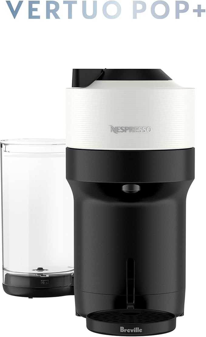 Nespresso Vertuo Pop+ Coffee and Espresso Maker by Breville Coconut White