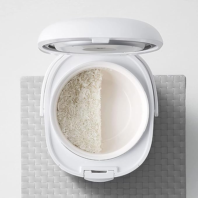 Rice Cooker &amp Steamer 2L Large Capacity Aluminum Alloy Non-Stick Liner for Family Dormitory for 2~4 People Rice Cooker