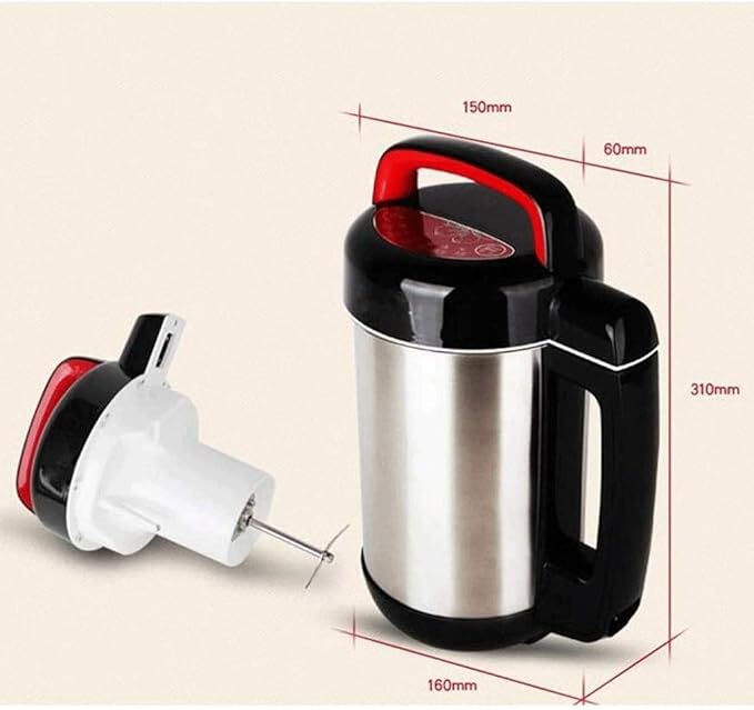 Soymilk machineJuicer 1.2L Breakfast Soybean Milk Maker Automation Soymilk Machine Jam Maker Milk Shake Machine Grain Grinding Juicer