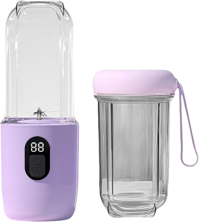 500ml Portable Shakes Maker USB Rechargeable Juicer Blenders Juicing Cup with Powerful Motor for Home and Gym Use Blenders