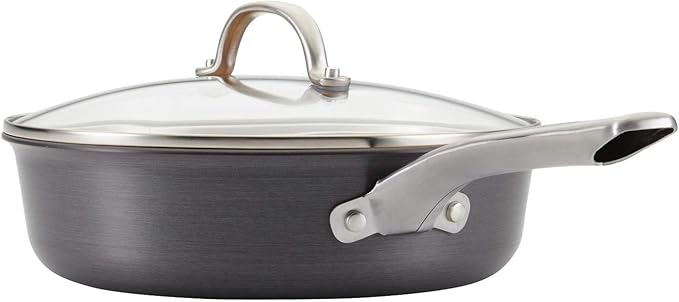 Ayesha Curry Kitchenware 11pc Home Collection Cookware Set (Brown Sugar)