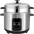 Electric cooker Rice Cooker Home Intelligent Insulation Multi-function 304 Stainless Steel Inner Pot Spoon Steamer And Measuring Cup Dormitory Small Appliances(5L)