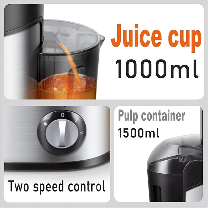Juicer Machine 800W Blender Maker Extractor Machine Home Kitchen Watermelon Fruit Squeezer (Juicer AU)