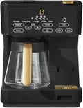 Multi-Brew Coffee Maker 12-Cup Carafe + Single-Serve Pods or Grounds Over Ice Touch Display by Drew Barrymoree. (Black Sesame)