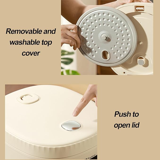 Smart Rice Cooker 3L Slow Cooker and Steame with 8 Cooking Functions 360° Heating Evenly and 24-Hour Smart Appointment