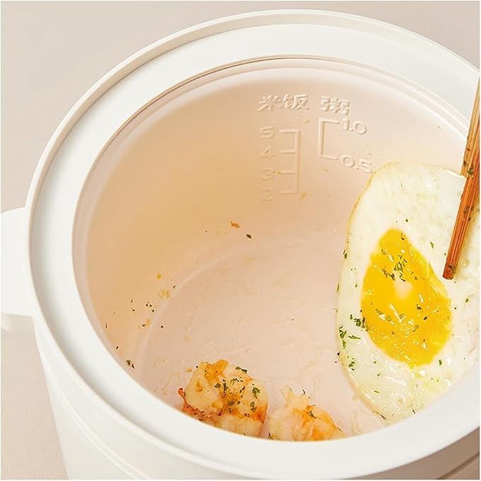 Electric Pressure Cooker Commercial Rice Cooker 1.6L Rice Cooker - For 1-4 People - Cooks 15-20 Minutes - Non Stick Coating