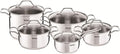 Tefal Intuition SS Set of 10 Pieces Stainless Steel