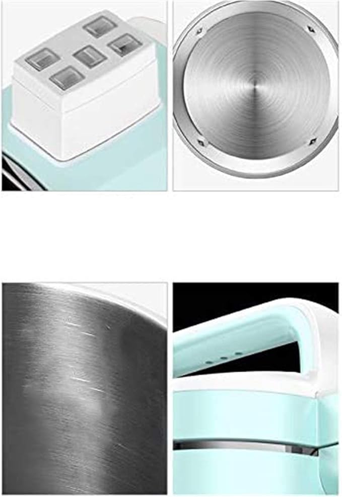 Automatic Hot Soy Milk (Almond Rice) Soup Porridge Cold Juice Maker - 2 Layer Stainless Steel
