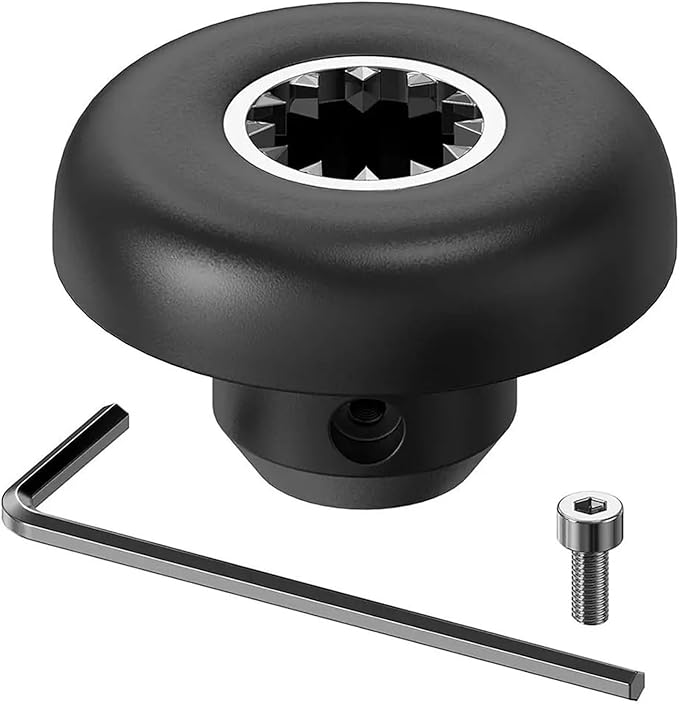 1Set Mushroom Head Connector Blender Drive Socket With Wrench Screw Universal Spare PartsCompatible For Vitamix Black