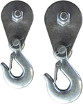 High Strength Steel Wheel Lifting Rope Pulley Block Electric Winch Hook(1000 Kg)