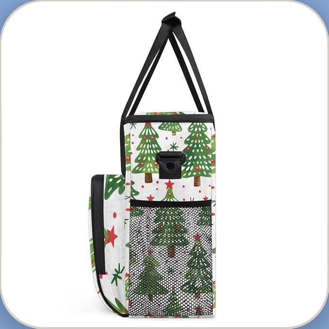 Fantastic Tree Coffee Maker Carrying Bag Portable Travel Storage Tote Bag Compatible with K-Mini or K-Mini Plus Single Serve Coffee Brewer Carrying Case with Multiple Pockets &amp Shoulder Strap