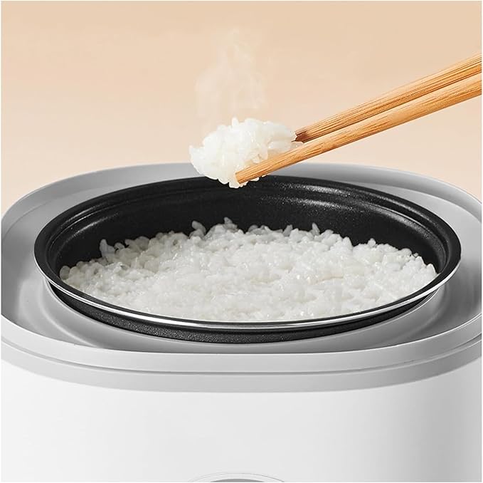 Mini Rice Cooker Commercial Rice Cooker 1.2L Portable Multi-Function Rice Cooker Ceramic Non-Stick Inner Pot For 1-3 People