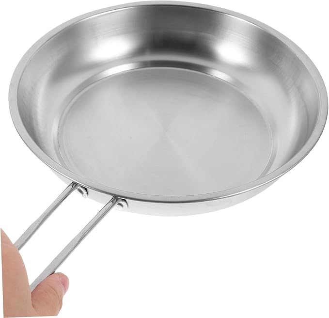 Cookware Set Stainless Steel Pot Set Soup Pot Milk Frying Pan Stock Lids Included