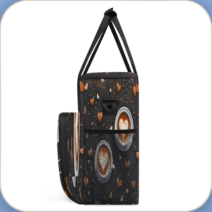 Funny Coffee Coffee Maker Carrying Bag for Keurig K-Mini or K-Mini Plus Storage Portable Coffee Maker Travel Bag