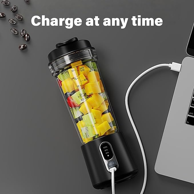 Portable 300W 500ml Fast Speed Countertop Blending Machine For Shakes Home Juicer Electric Multifunctional Travel