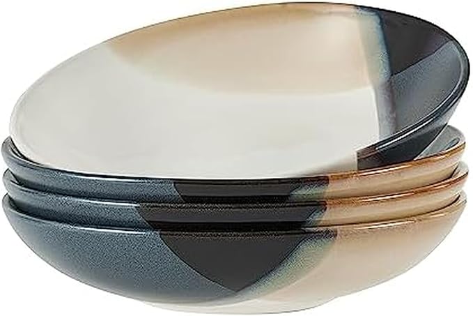Mikasa Gourmet Basics by Mikasa Caden Set of 4 Pasta Bowls 8 Inch