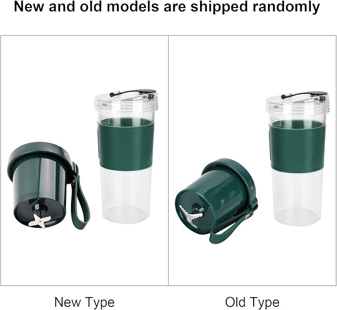 Portable Electric Fruit Juicing Cup Rechargeable USB Juicer with Three - Blade Cutter Head 2000mAh Battery for Travel and Home Use 320ml Fresh Juice Maker (320ml)