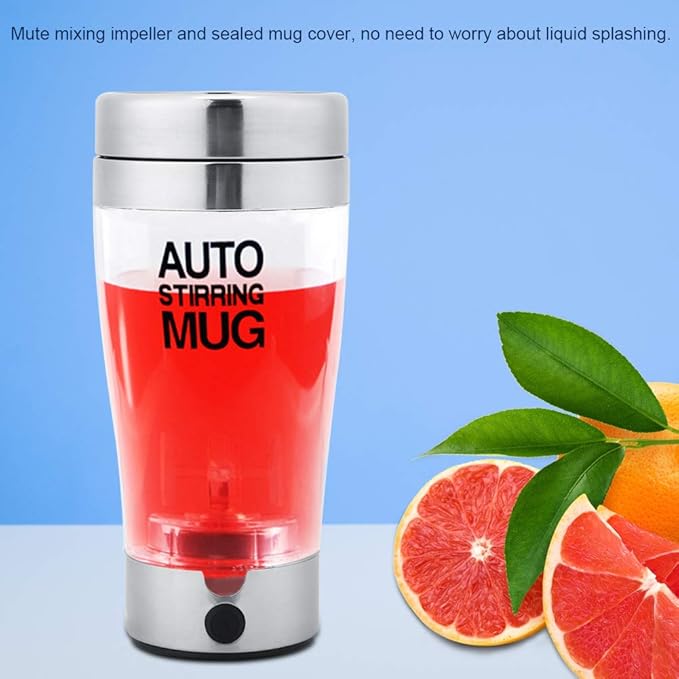 Portable Blender with Sealed Mug Cover Personal Mixer Fruit Blender for Smoothie Fruit Juice Milk Shakes Electric