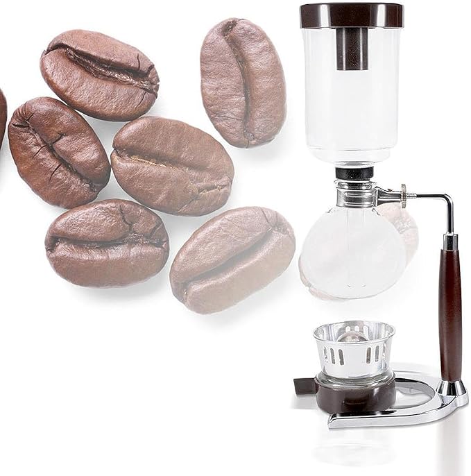 Siphon Coffee Maker Siphon Pot Lightweight Clear Elegant Coffee Brewer Sturdy Vacuum 360ML