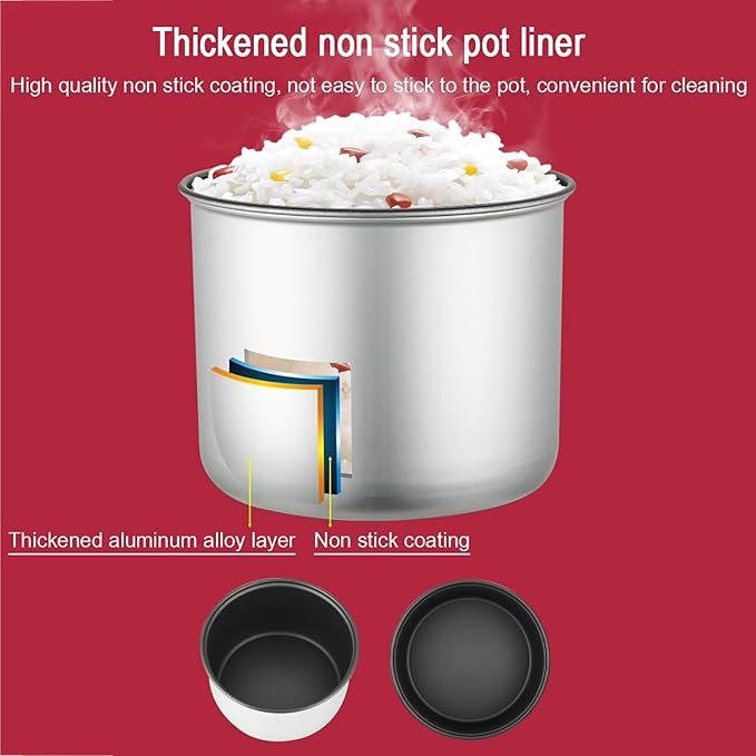 Rice Cooker16L Large Capacity Rice Cooker &amp Warmer with Nonstick Inner PotOne-Touch Operationfor Large Household and Commercial Use Rice Cooker