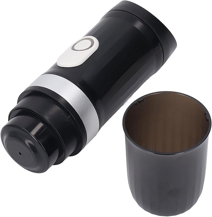 ZJchao Mini Coffee Maker Portable Capsule Coffee Machine Single Serve Coffee Maker Self Heating 20Bar Pressure Extraction Cordless Electric Heating for Outdoor Travel Home Office