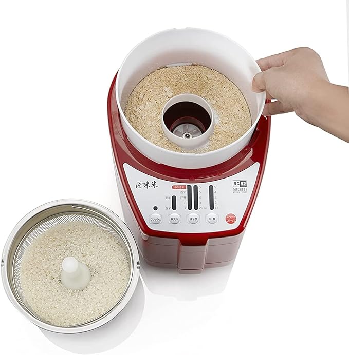 household rice milling machine MICHIBA KITCHEN PRODUCT Takumiajimai Red MB-RC52R