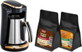 Sadaf Mediterranean Bundle – One-Touch Electric Turkish Coffee Maker + Air Roasted Cardamom Ground &amp Colombian Whole Bean Coffees – Authentic Middle Eastern Experience