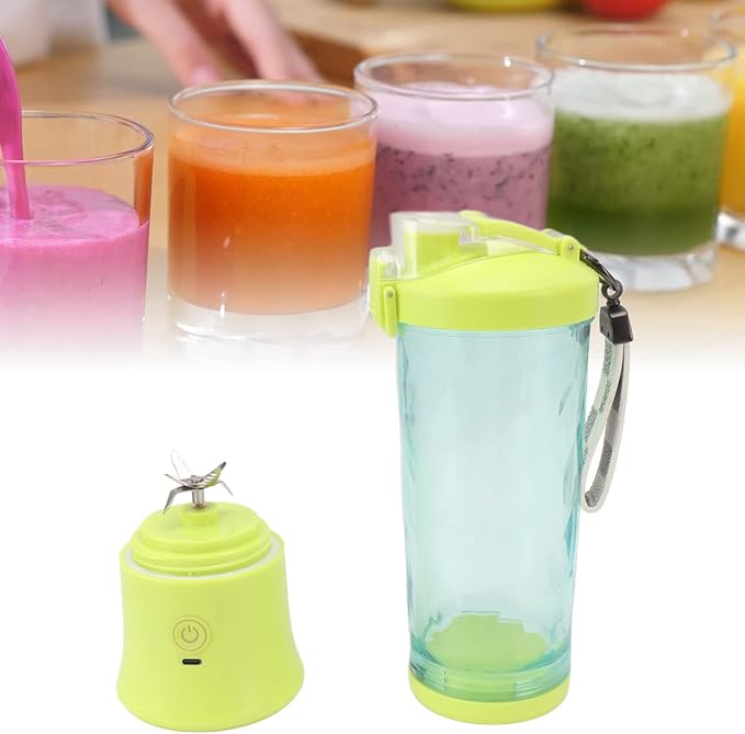 Portable Blender Portable Blender for Shakes and Smoothies 600ml Portable Blender 20 oz with USB Rechargeable Personal Size Blenders with 6 Blades Mini blenders for Kitchen/Travel/Office