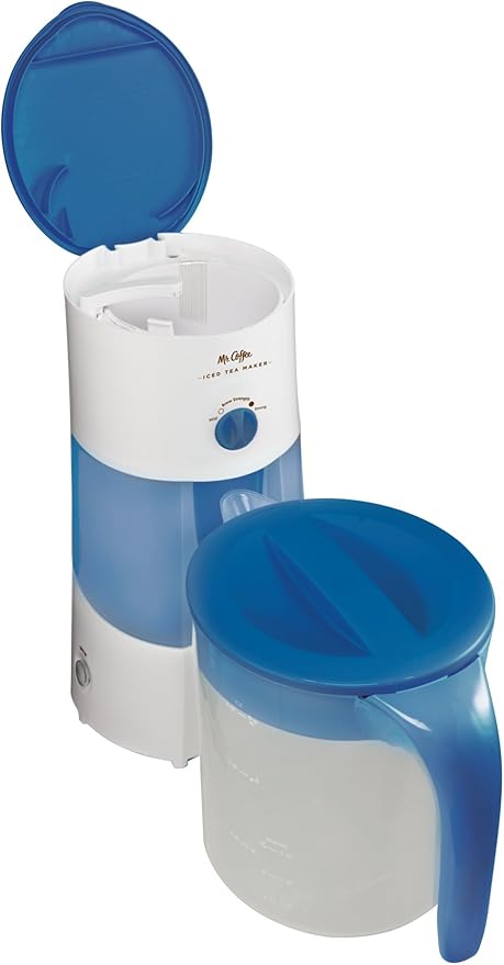 Mr. Coffee 3-Quart Iced Tea and Iced Coffee Maker Blue