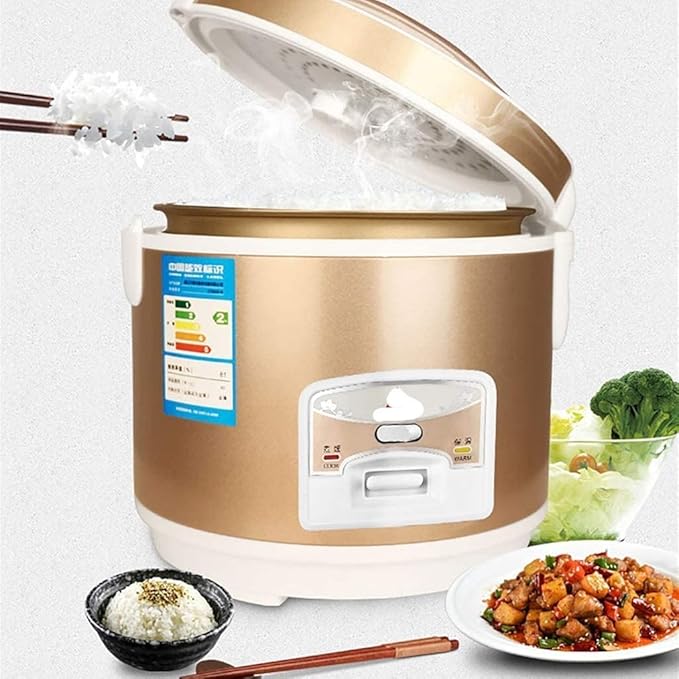 Rice Cooker Household Multifunctional Rice Cooker Automatic Heat Preservation for 1-7 People (5L) ()