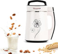Moongiantgo Automatic Soy Milk Maker 37.2oz 1100ml 8 in 1 Nut Milk Maker with Self-Cleaning/Boil Water/Recipe Homemade Almond Milk Machine Plant Based Milk Juice Beverages Maker 110V