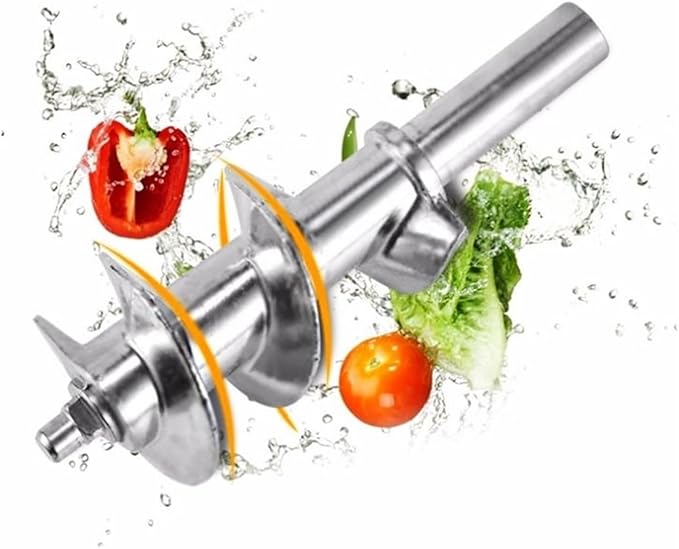 Meat Grinder Accessories 12cm Screw Rod Household Meat Grinder General Stainless Steel Meat Rod Screw Rod