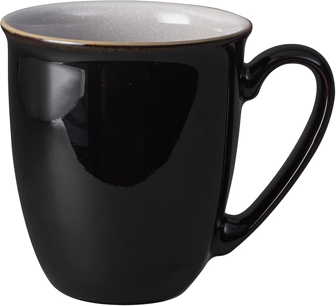 Denby Elements Black 4 Piece Dinnerware Set 406048552