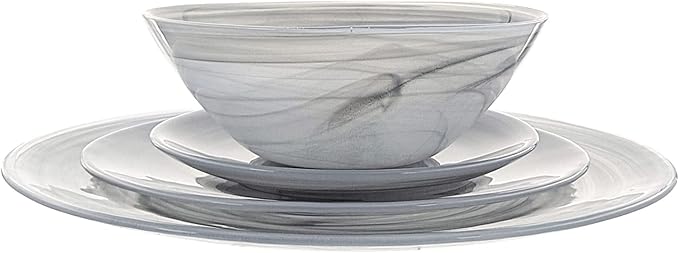 NUAGE 16PC Dinnerware Set Graphite