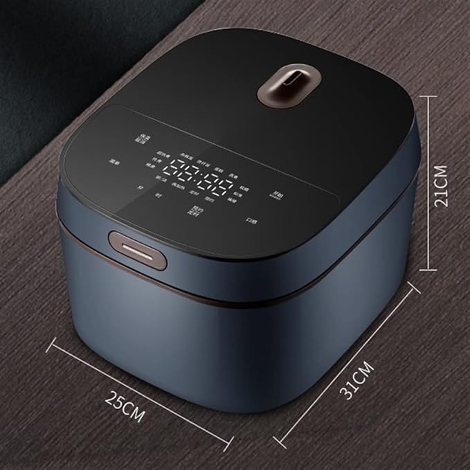 4L Smart Rice Cooker Multi-Mode Touchscreen Non-Stick Coated Inner Pot Household Rice Cooker for 3-8 People