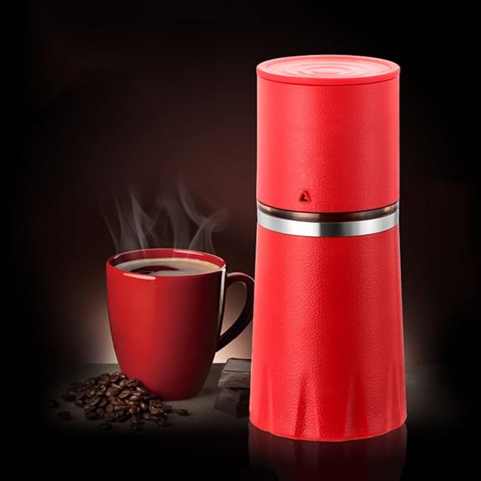 Coffee Cup Manual Coffee Machine Portable Automatic Brew Small Hand Held Cafe Bean Maker To Cup Car Outdoor For Camping Travel