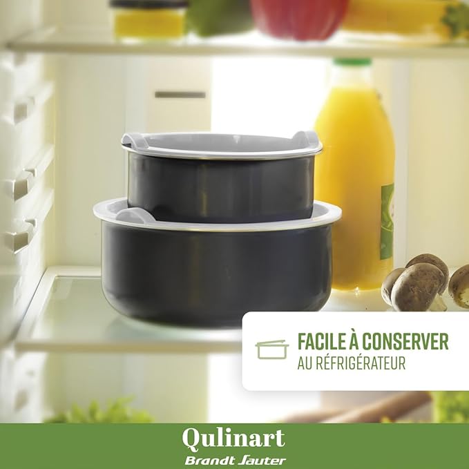 by Brandt 194-007 4-Piece Cookware Set Marble Grey Aluminium Diameter 16/18/20 cm