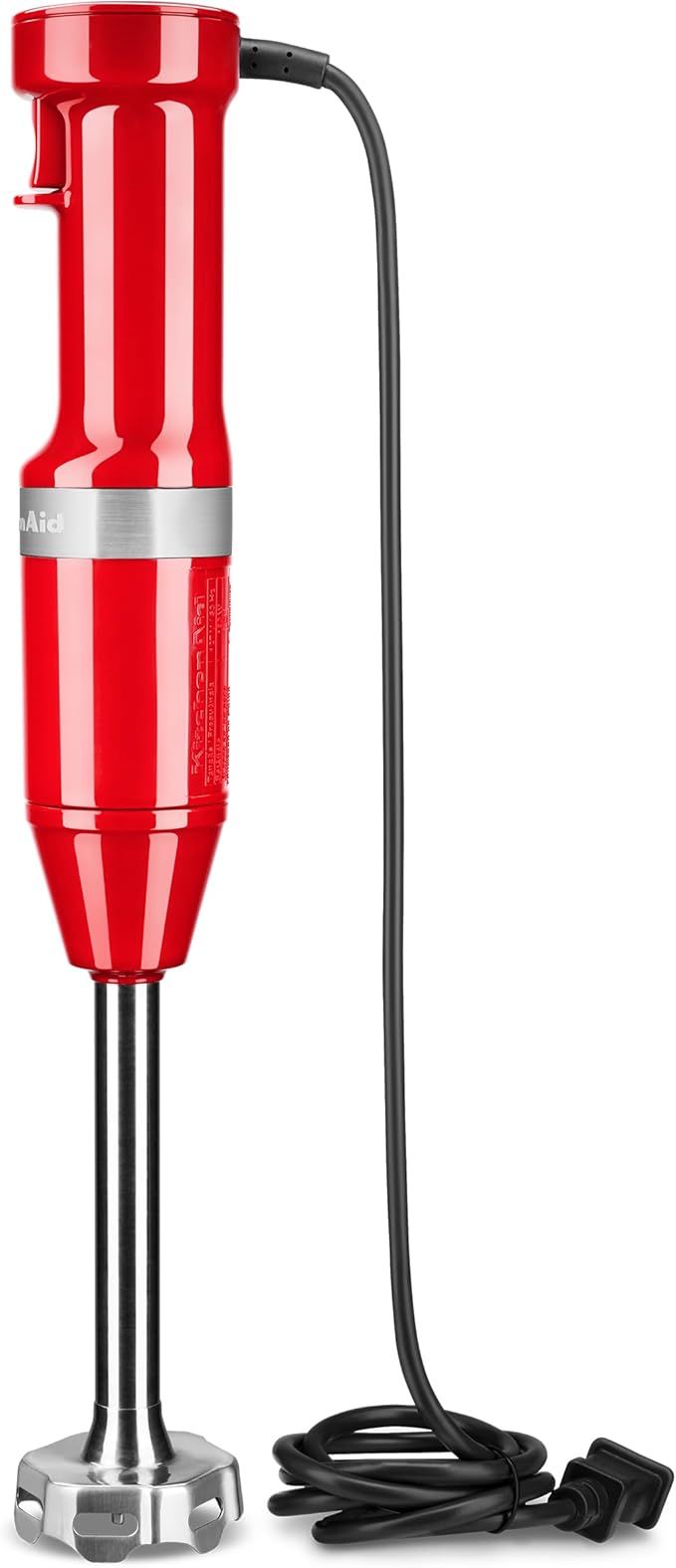KitchenAid Variable Speed Corded Hand Blender with Accessories Empire Red KHBV83ER
