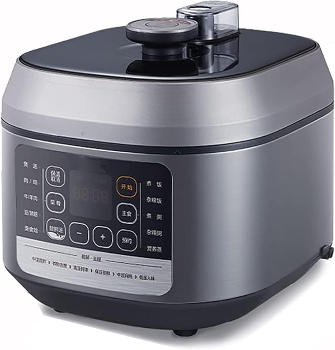 Household Electric Rice Cooker Household Rice Cooker Thicken Non-Stick Double Liner 24H Reservation And Heat Preservation For 2-8 People(5L)