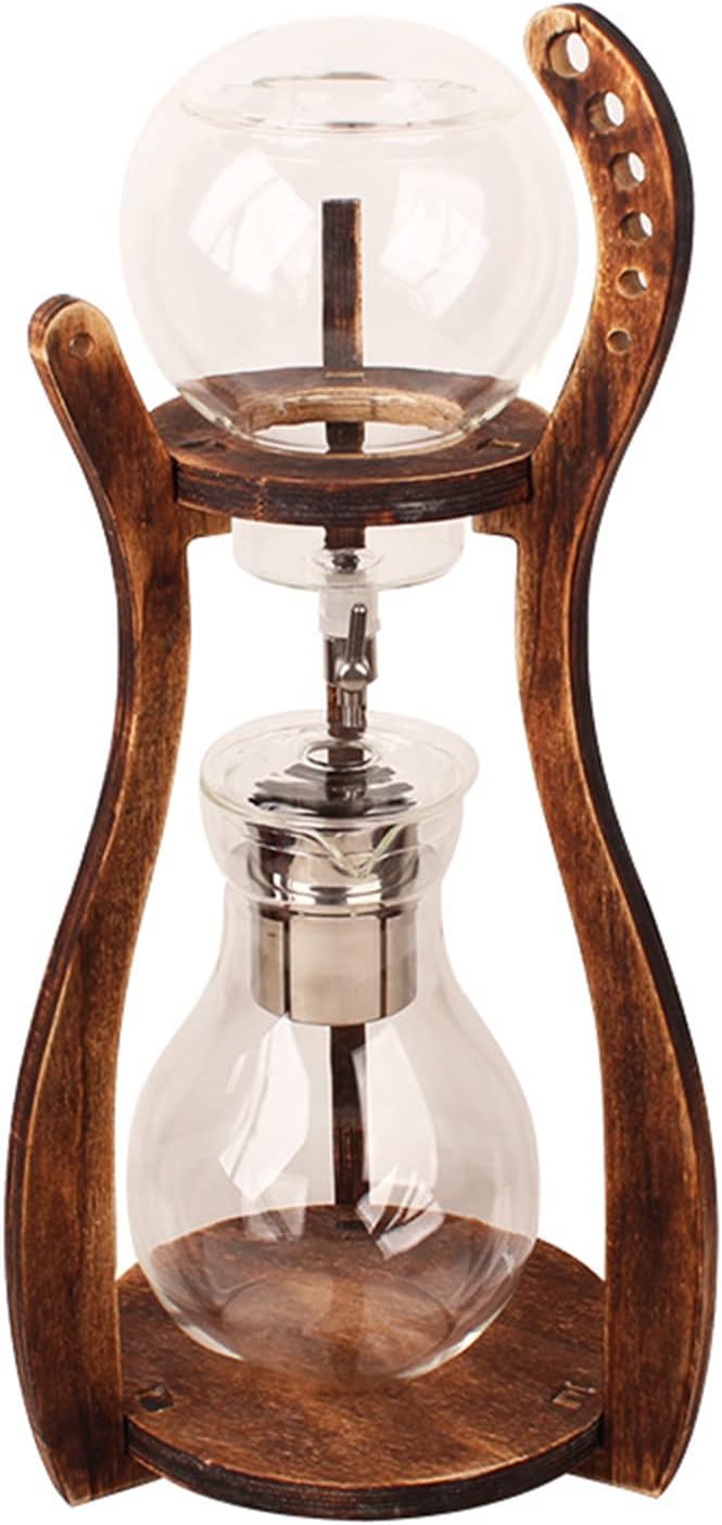 Water Drip Coffee Maker Ice Drip Coffee Maker Colf Brewer Household 5-8 Cups Cold Brew Maker Iced Coffee Maker Percolator Pour Over CoffeeA