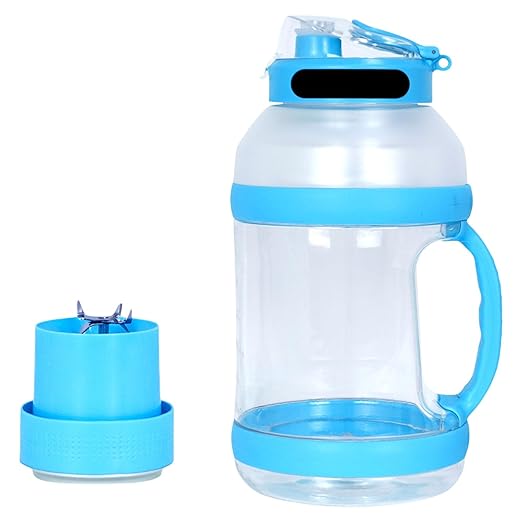 Powerful Portable Juicer Maker - 2000ml Capacity USB Rechargeable Blender Smoothies Juices - Ideal Home Office Outdoor Use(018)