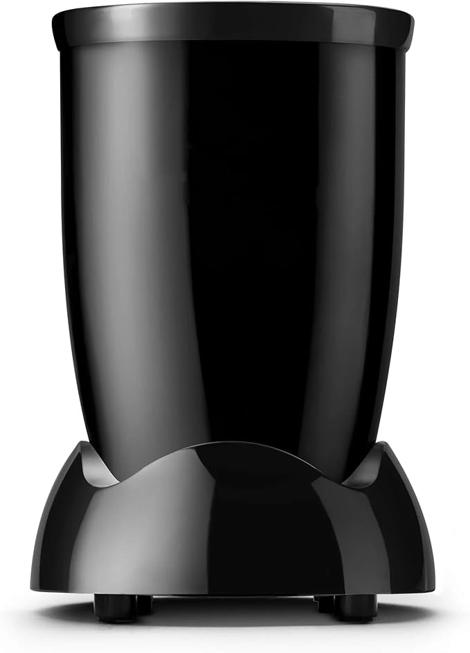 4 Piece Black Personal Blender 250W 16oz Compact Portable Blender with Stainless Steel Cross Blade &amp To-Go Lid Dishwasher Safe for Smoothies Salsas Dips Cocktails 2026 Kitchen Essential