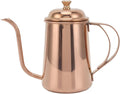 650ml Pour Over Coffee Kettle Stainless Steel Gooseneck Coffee Pot Thickened 304 Stainless Steel Slow and Accurate Ergonomic Handle for Pouring