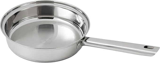 7-piece stainless steel cookware set non-stick cookware set with lids suitable for induction cookers kitchen set silver