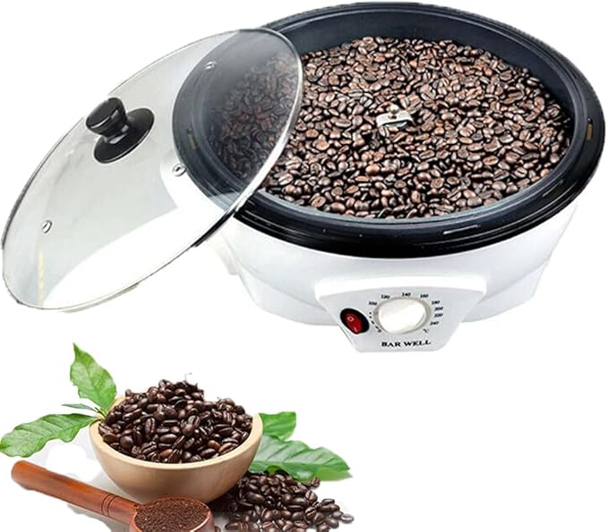 RUNAAJA 800g Electric Coffee Roaster Household Baking Machine Coffee Bean Roasting Machine 110V