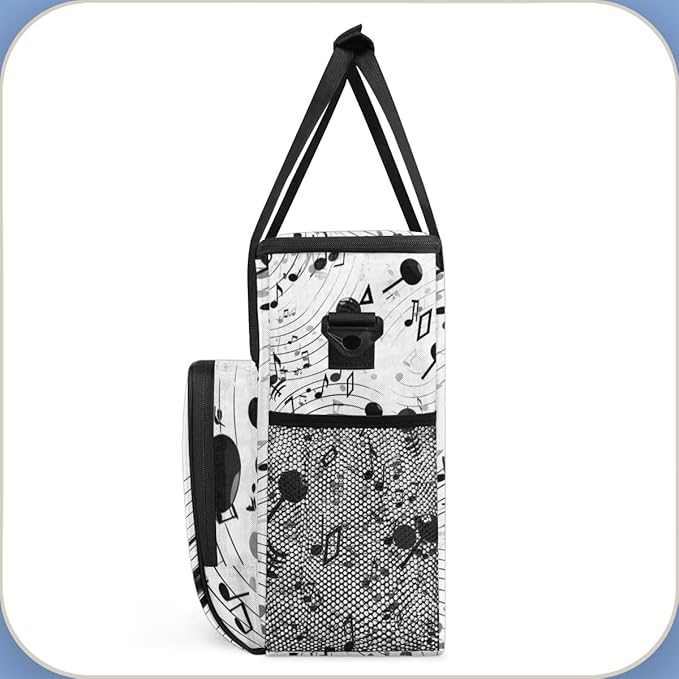 Beat Notes Coffee Maker Carrying Bag Portable Travel Storage Tote Bag Compatible with K-Mini or K-Mini Plus Single Serve Coffee Brewer Carrying Case with Multiple Pockets &amp Shoulder Strap